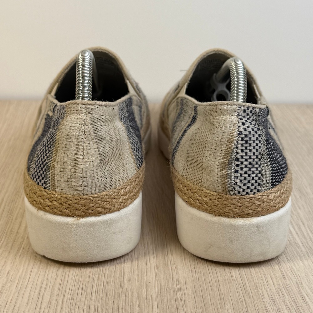 Skechers BOBS Women Striped Espadrille Slip On Platform Sneakers 114521 NVMT 7.5 - Picture 5 of 9
